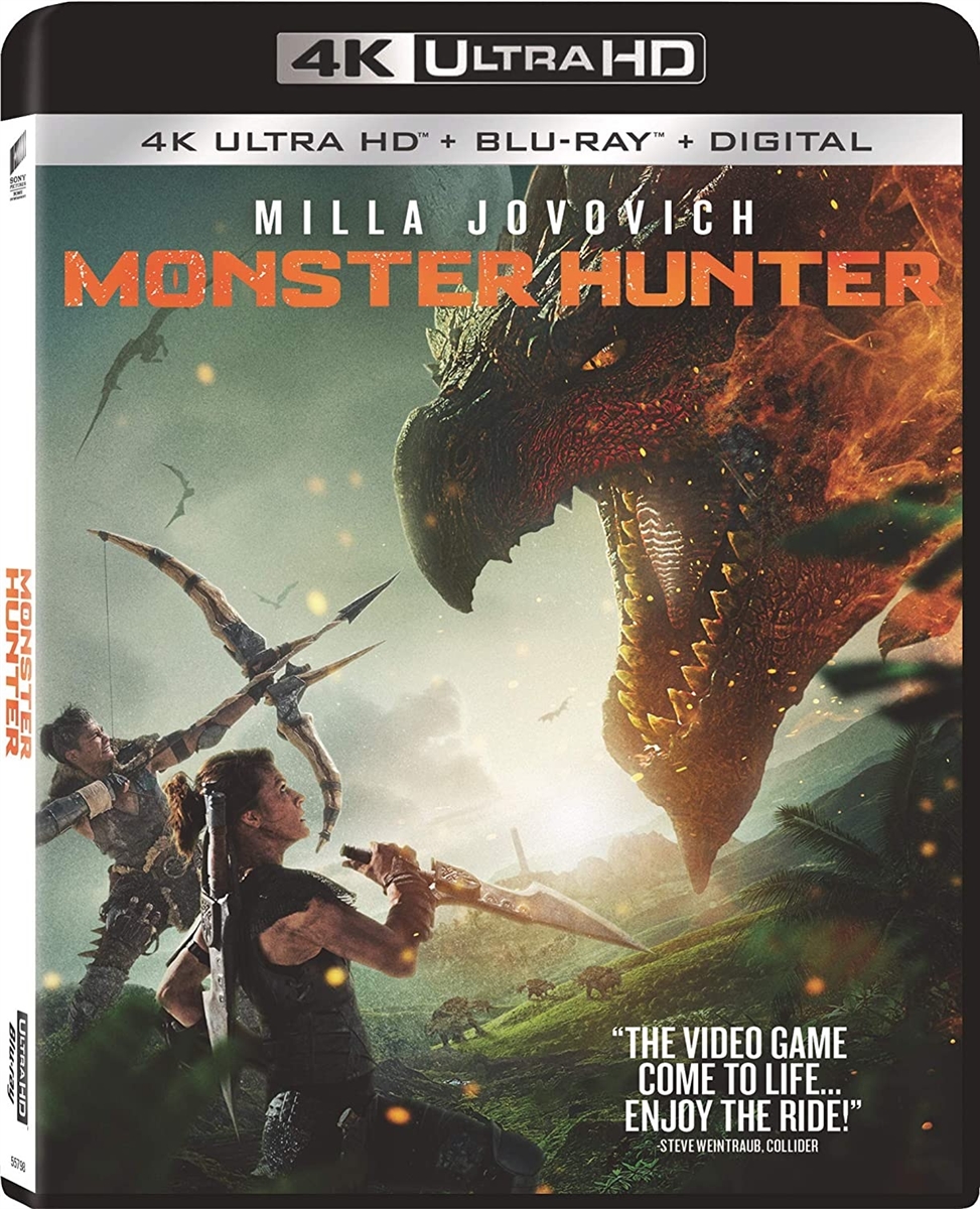 Monster Hunter 4K UHD 01/21 Blu-ray (Rental)