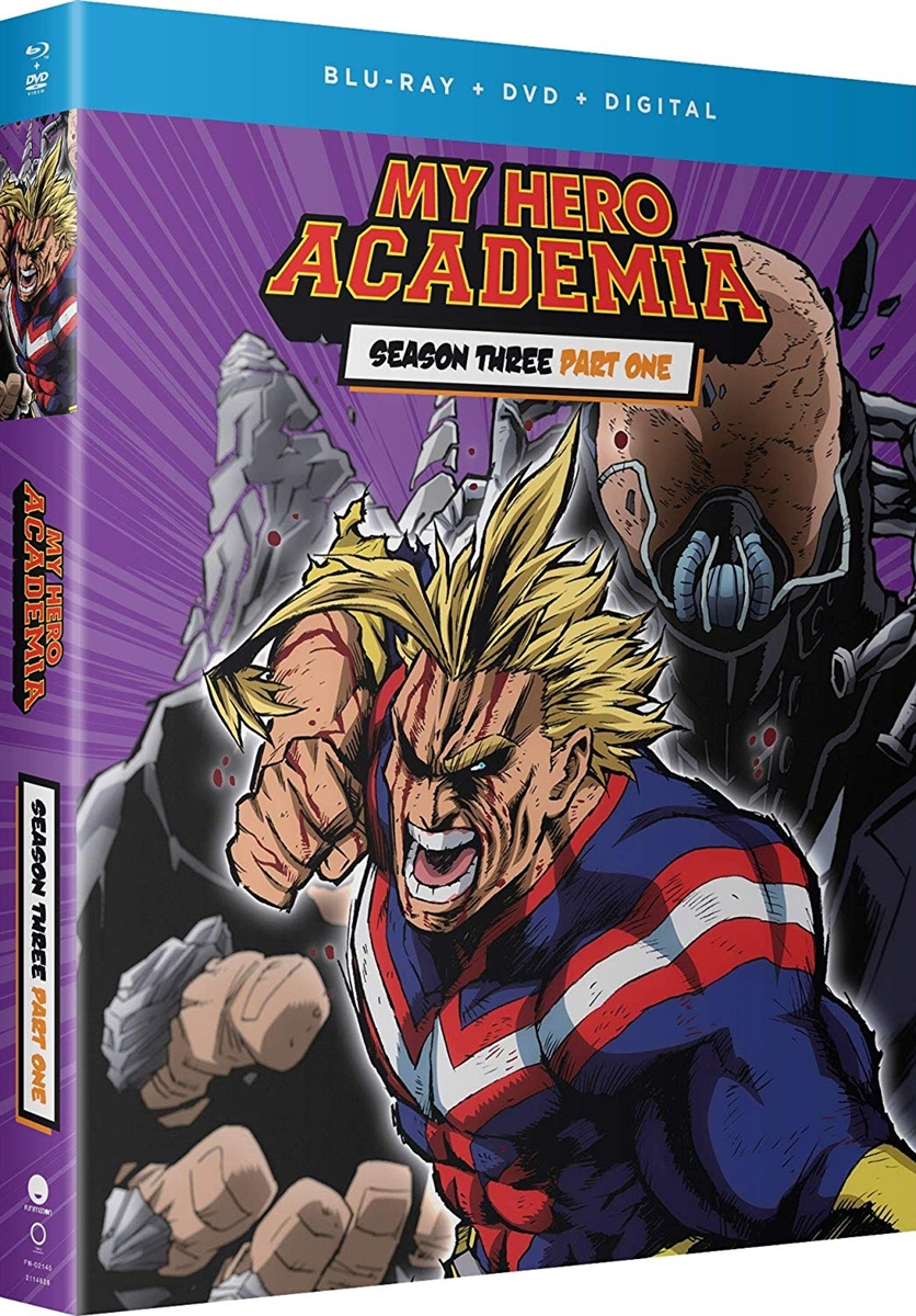 My Hero Academia: Season 3 Part 1 Disc 2 Blu-ray (Rental)
