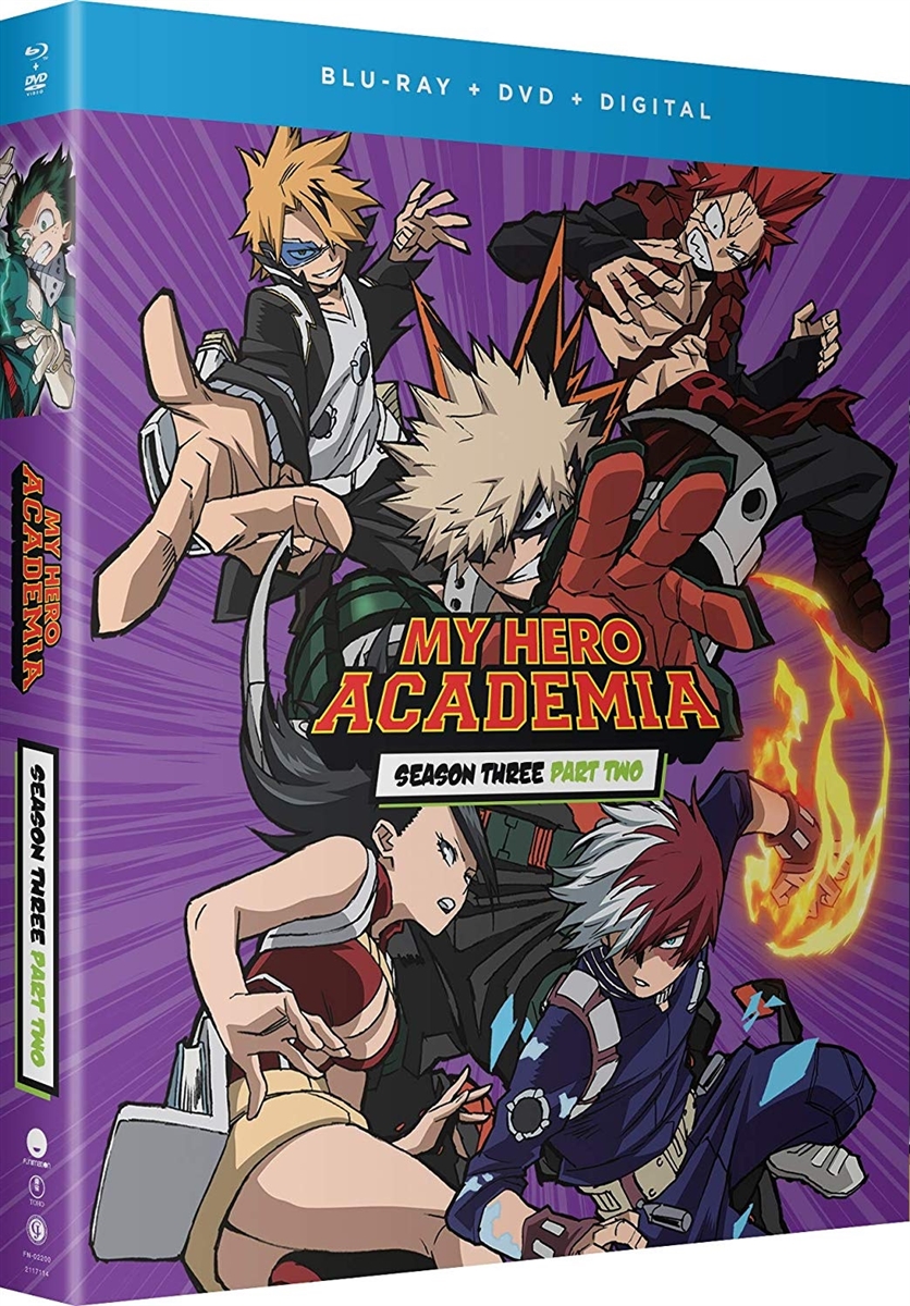 My Hero Academia: Season 3 Part 2 Disc 1 Blu-ray (Rental)