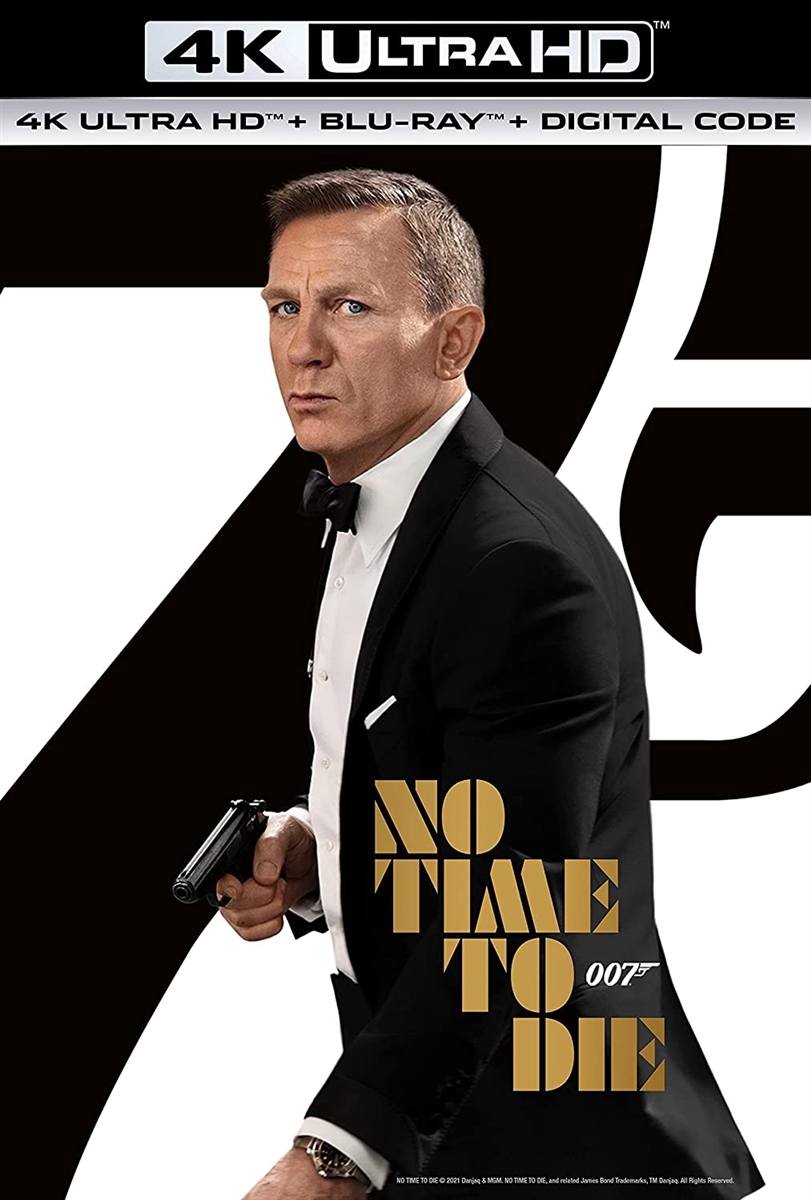 No Time to Die 4K UHD 11/21 Blu-ray (Rental)