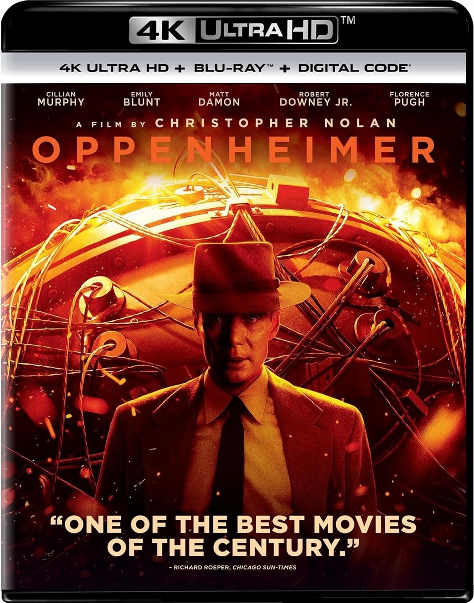 Oppenheimer 4K UHD 10/23 Blu-ray (Rental)