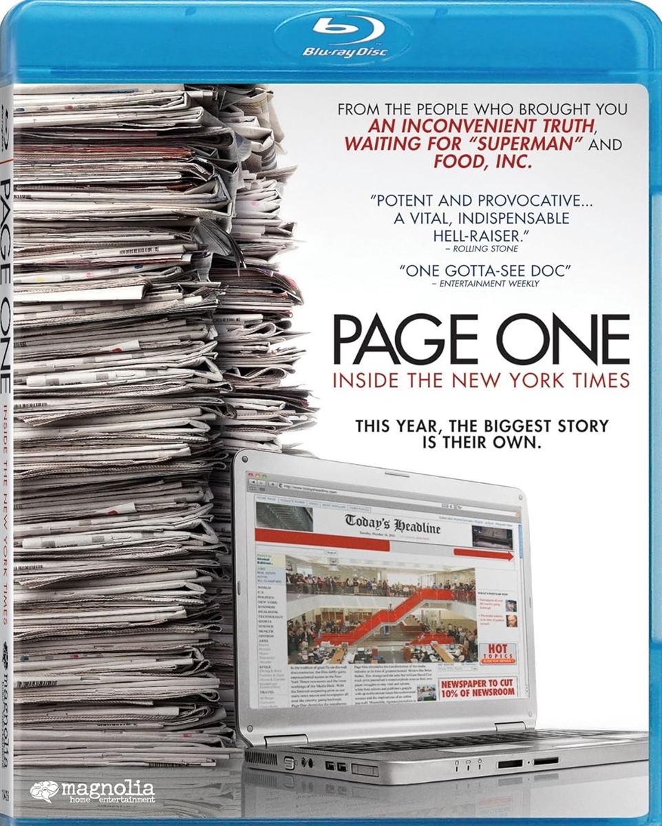 Page One: Inside the New York Times 08/24 Blu-ray (Rental)