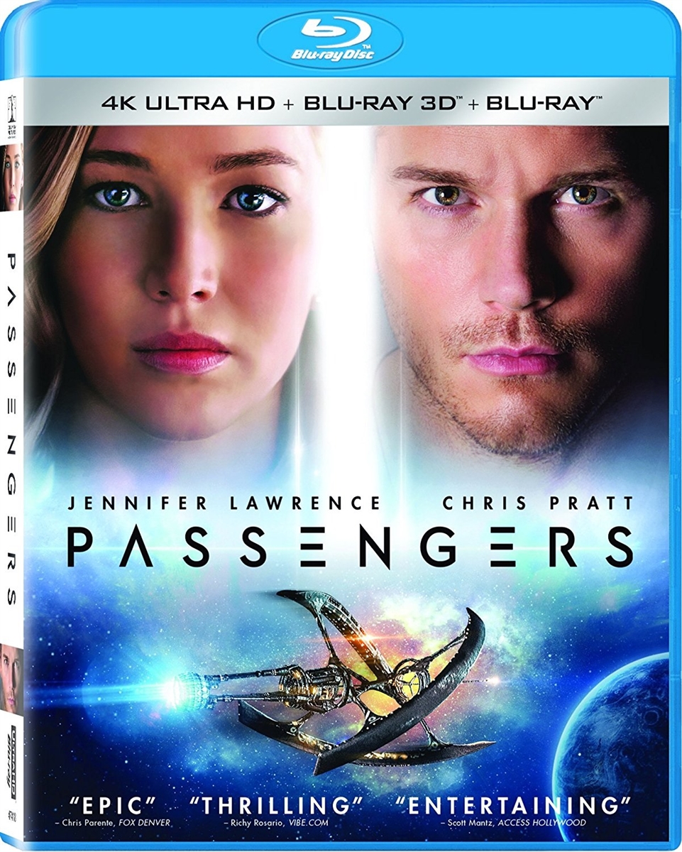 Passengers 3D Blu-ray (Rental)