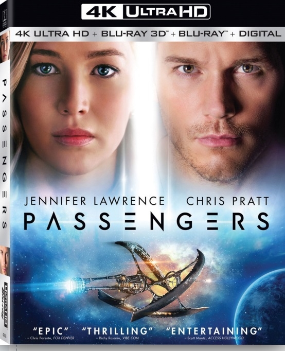 Passengers 4K UHD Blu-ray (Rental)