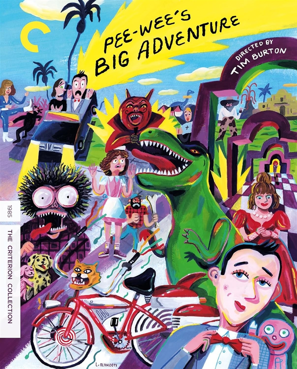 Pee wee's Big Adventure (Criterion) 4K Blu-ray (Rental)