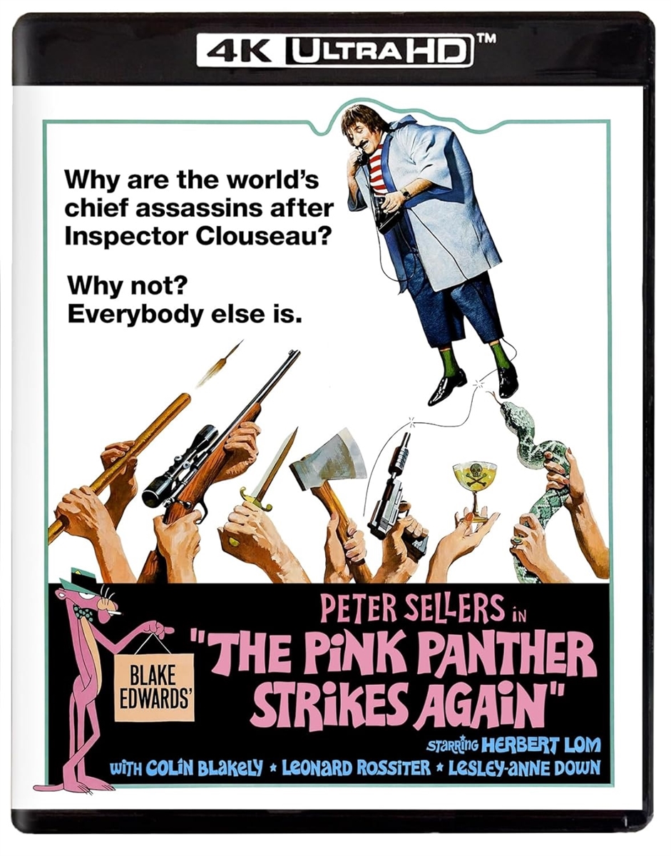 Pink Panther Strikes Again 4K 12/25 Blu-ray (Rental)