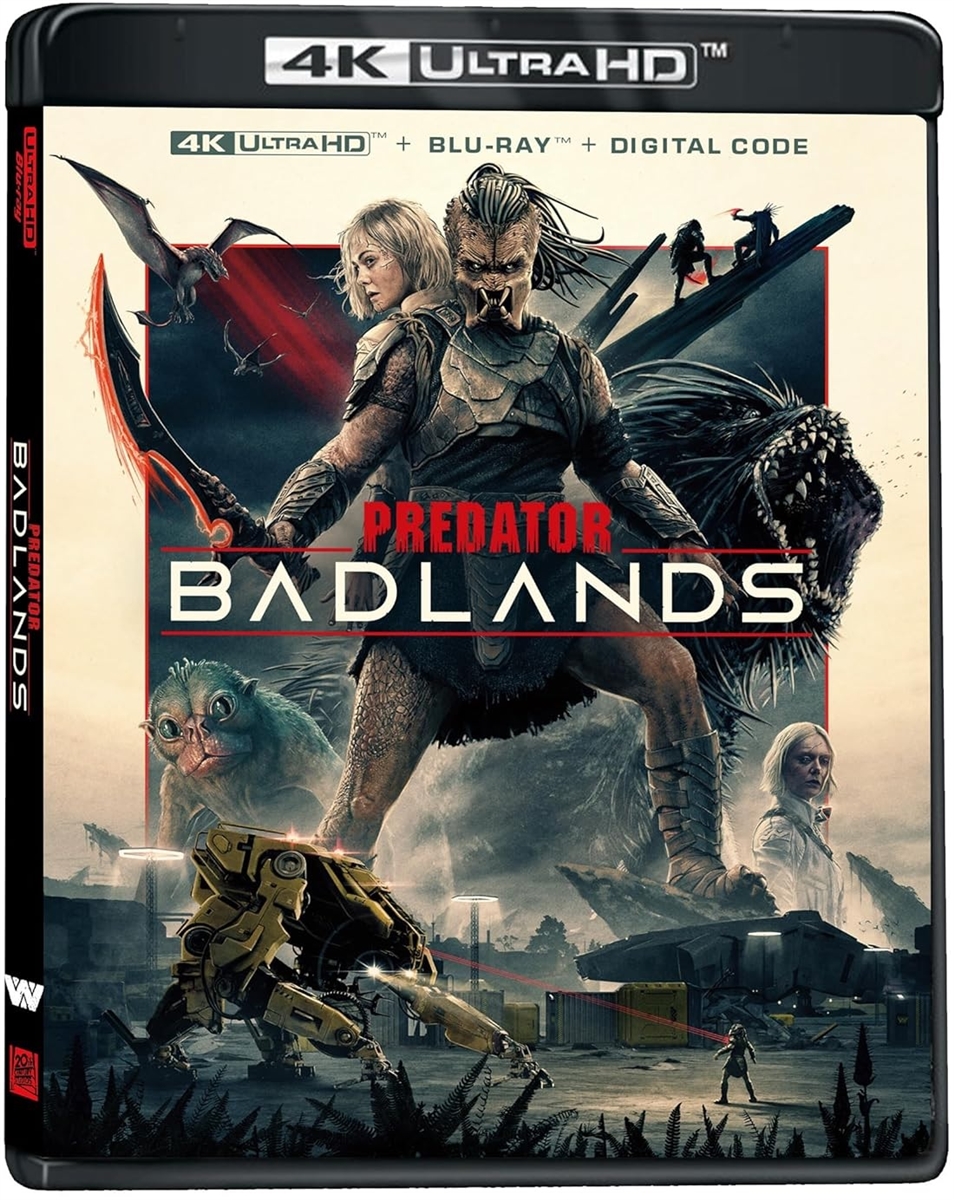 Predator: Badlands 4K 01/26 Blu-ray (Rental)