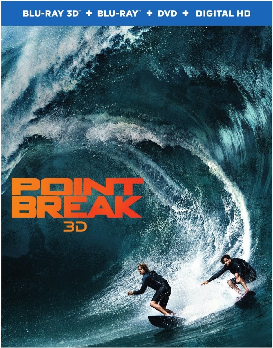 Point Break 3D Blu-ray (Rental)