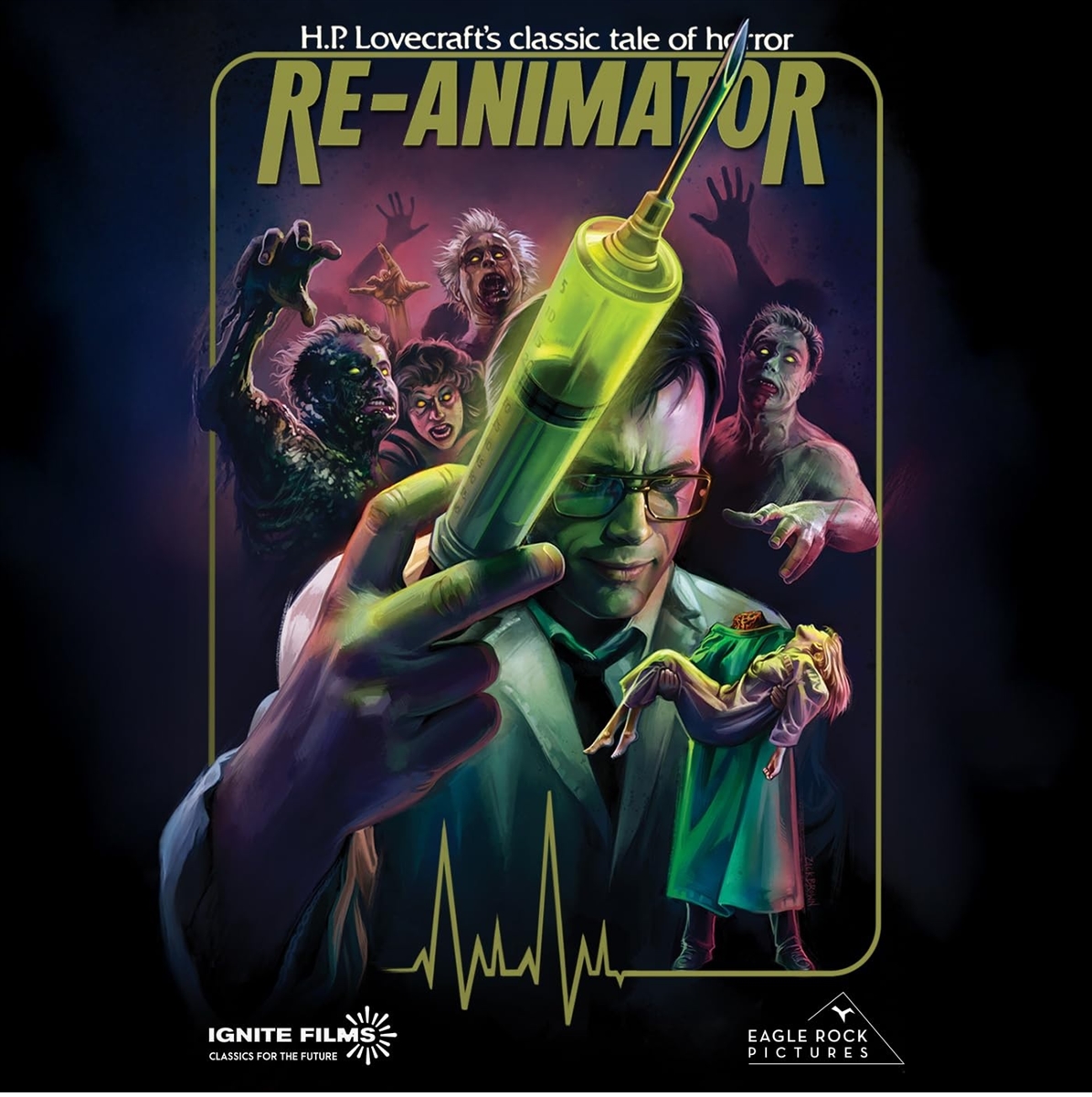 Re-Animator (40th Anniversary) 12/25 Blu-ray (Rental)