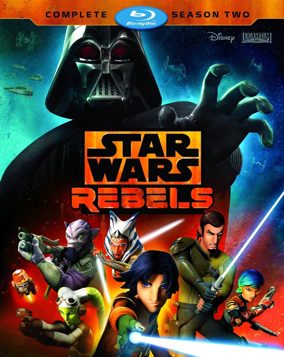 STAR WARS REBELS: THE COMPLETE SEASON 2 Disc 2 Blu-ray (Rental)