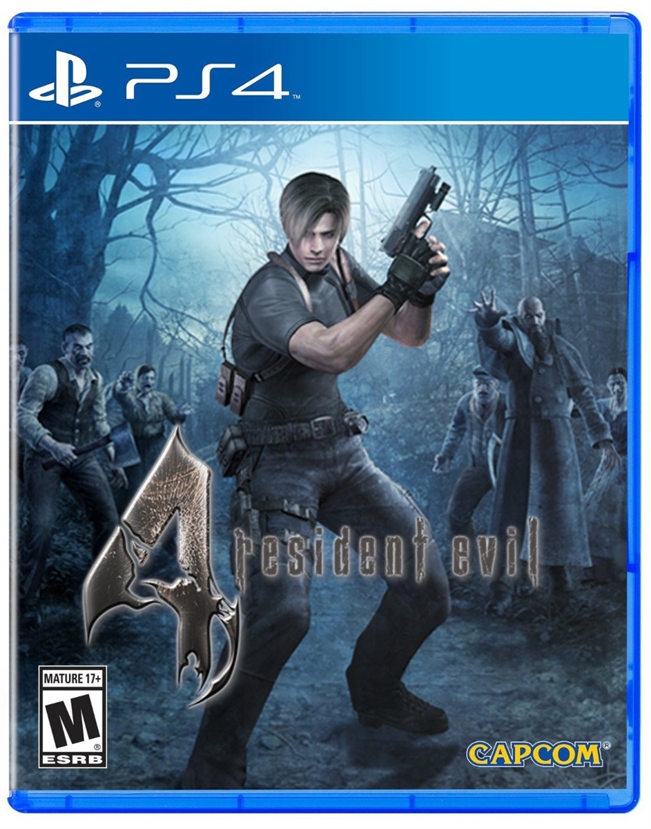Resident Evil 4 HD PS4 Blu-ray (Rental)