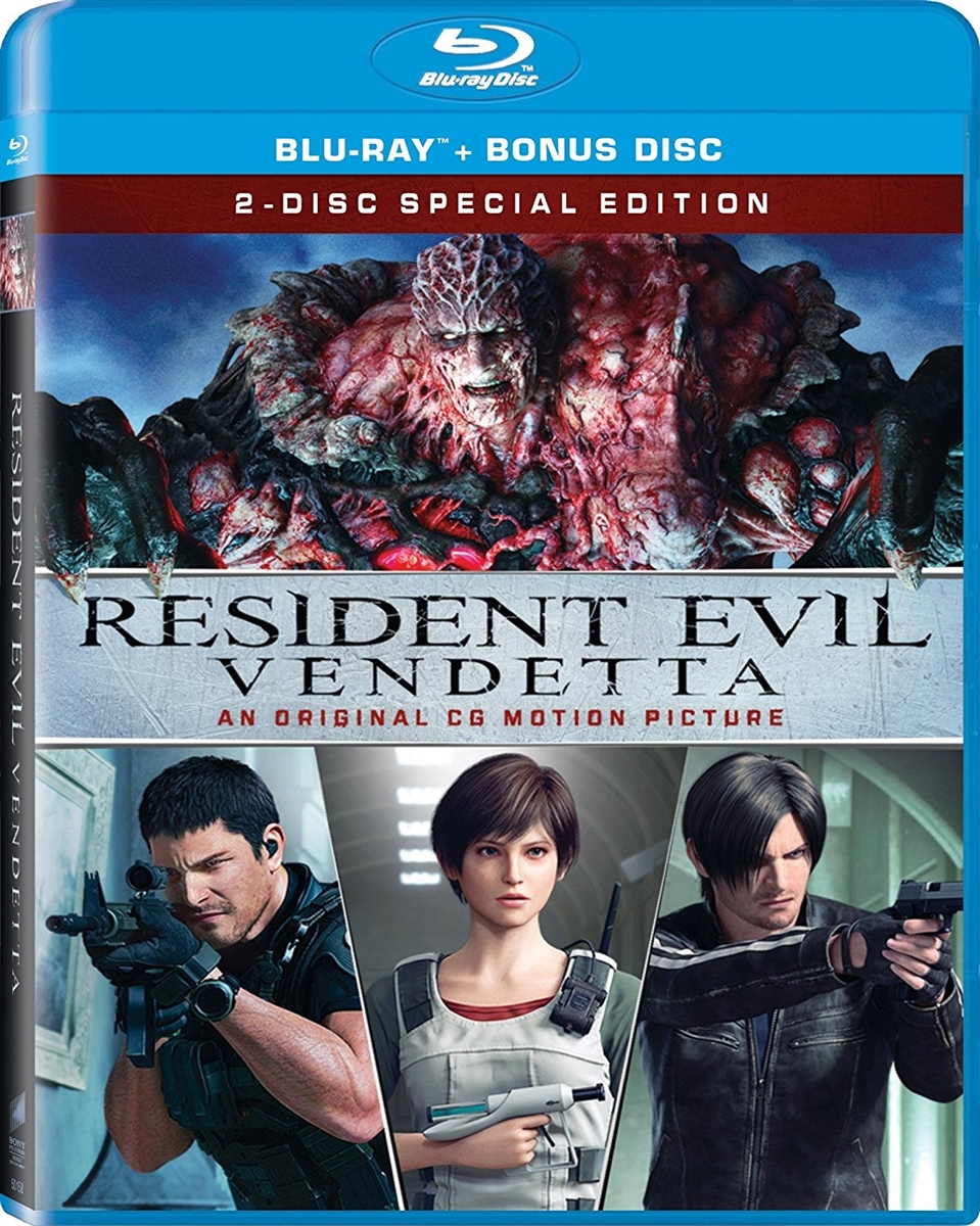 Resident Evil: Vendetta 05/17 Blu-ray (Rental)