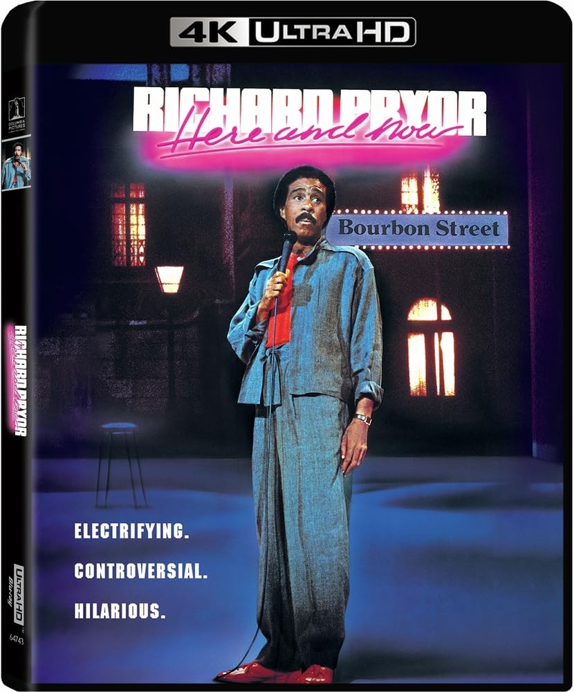 Richard Pryor: Here and Now 4K 02/26 Blu-ray (Rental)