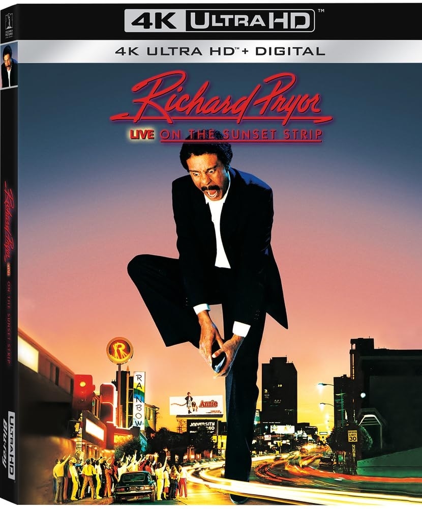 Richard Pryor: Live On the Sunset Strip 4K 08/24 Blu-ray (Rental)
