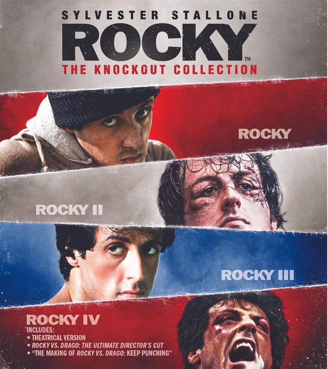 Rocky I-IV Collection Bonus Features Blu-ray (Rental)