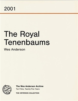 Royal Tenenbaums (Criterion) 02/26 Blu-ray (Rental)