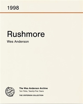 Rushmore (Criterion) 02/26 Blu-ray (Rental)