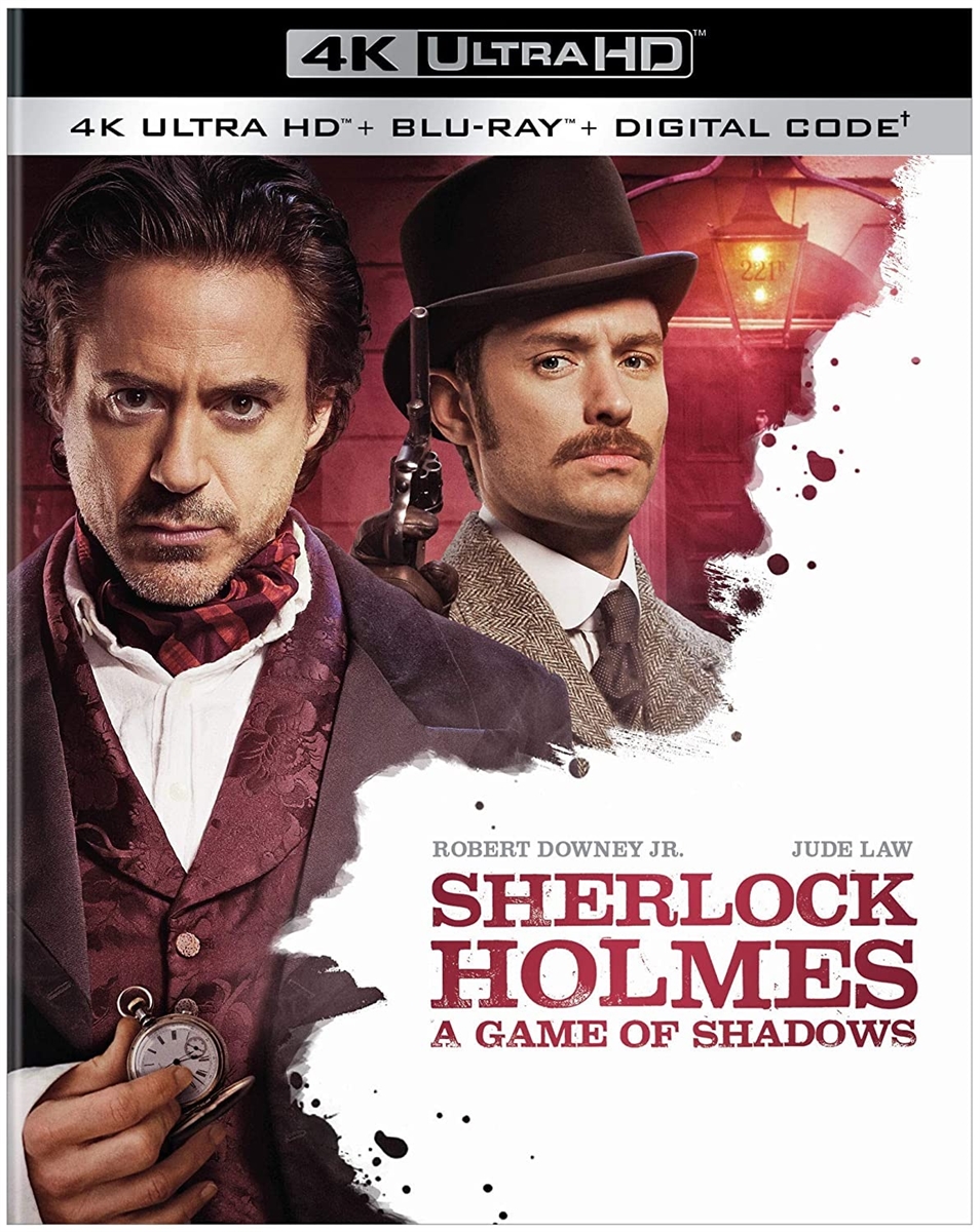 Sherlock Holmes: A Game of Shadows 4K UHD 07/20 Blu-ray (Rental)