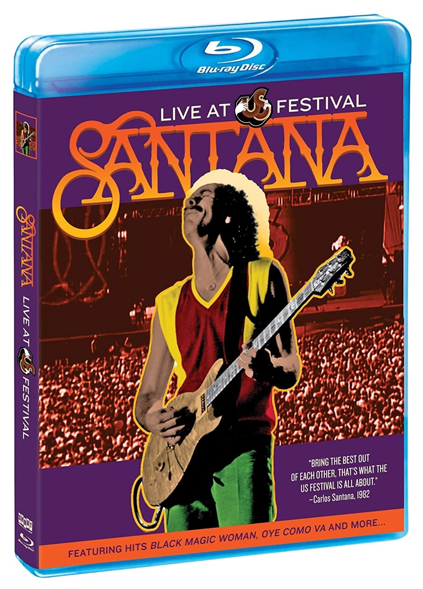 Santana: Live At US Festival 03/22 Blu-ray (Rental)