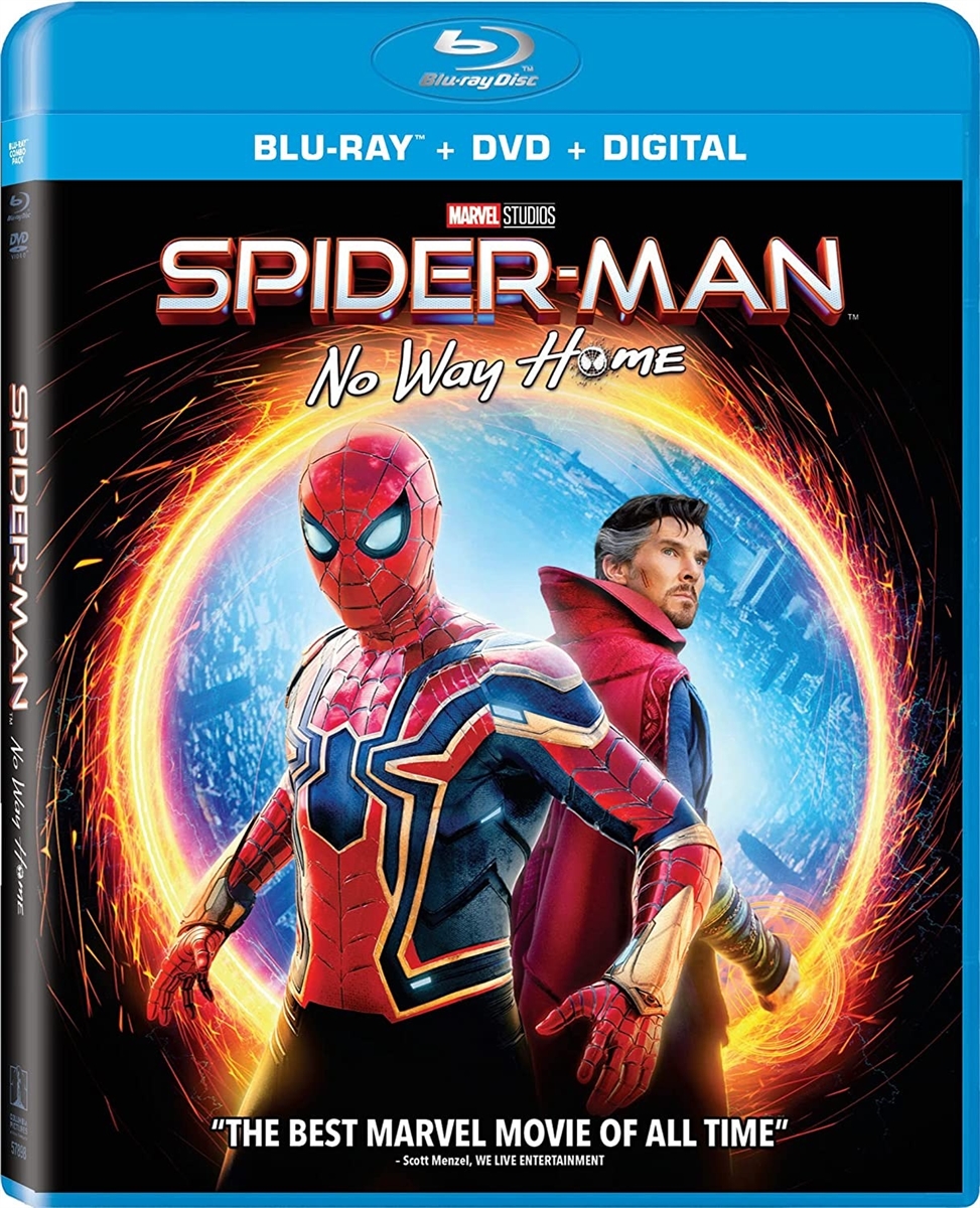 Spider-Man: No Way Home 03/22 Blu-ray (Rental)