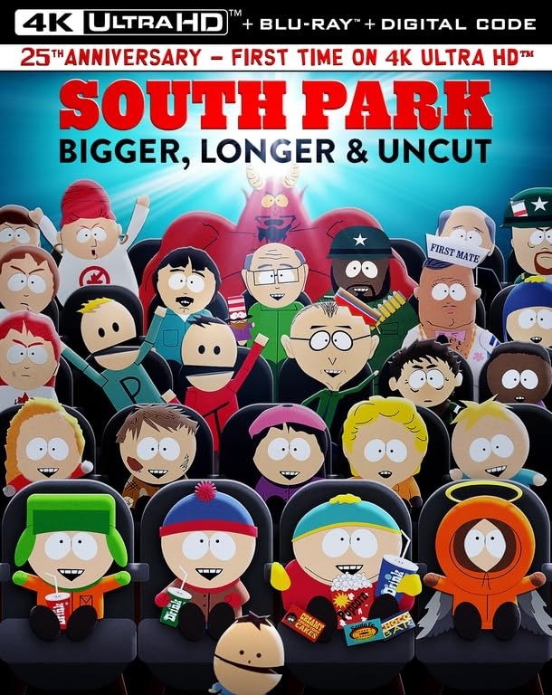 South Park: Bigger, Longer & Uncut 4K UHD Blu-ray (Rental)