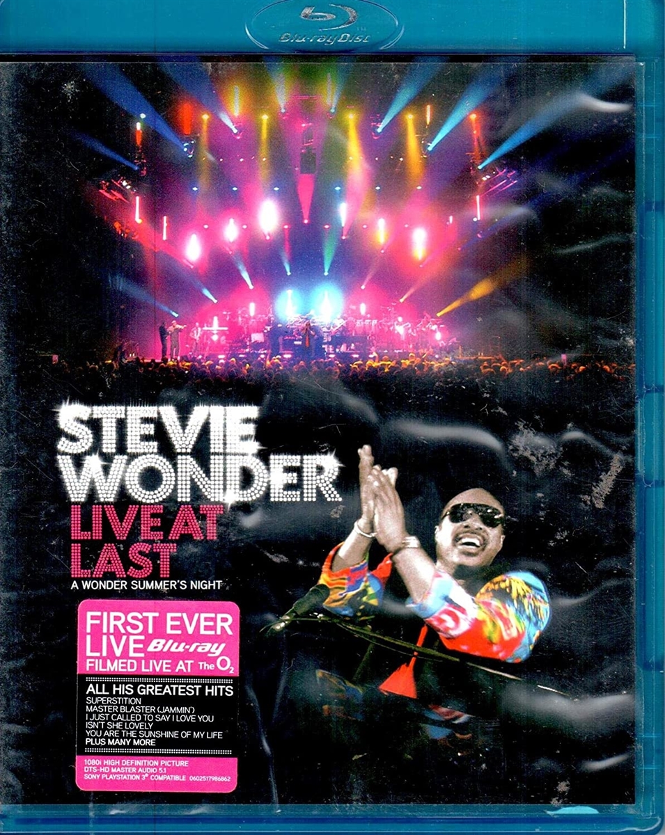 Stevie Wonder: Live at Last 03/22 Blu-ray (Rental)