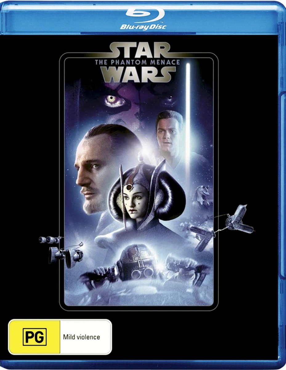 STAR WARS: PHANTOM MENACE Special Features Blu-ray (Rental)