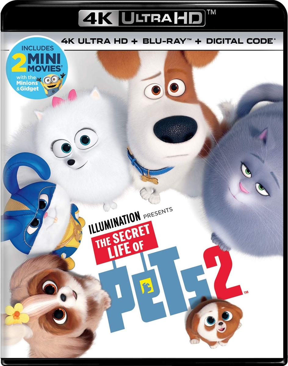 Secret Life of Pets 2 4K UHD 07/19 Blu-ray (Rental)