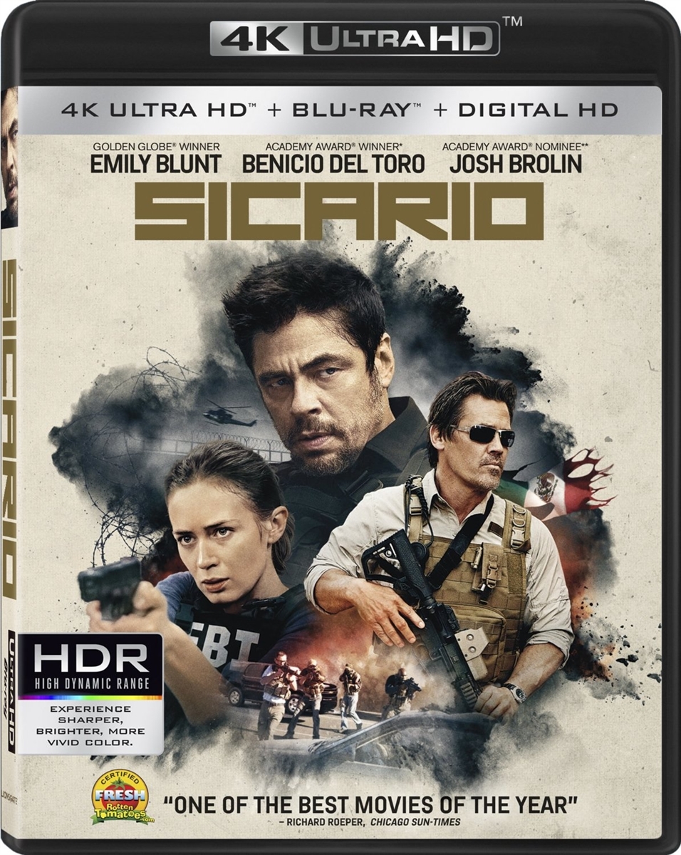 Sicario 4K UHD Blu-ray (Rental)