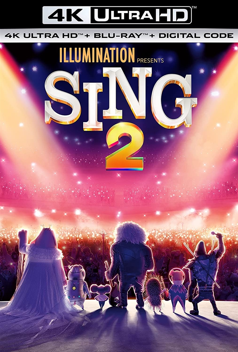 Sing 2 4K UHD 02/22 Blu-ray (Rental)