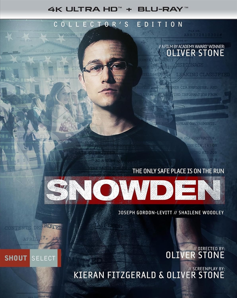 Snowden 4K 10/25 Blu-ray (Rental)