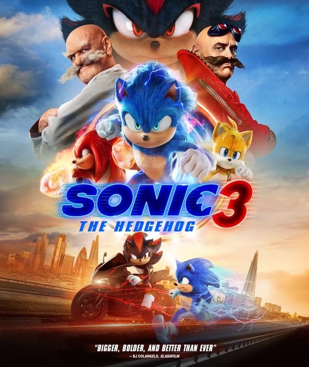 Sonic The Hedgehog 3 03/25 Blu-ray (Rental)