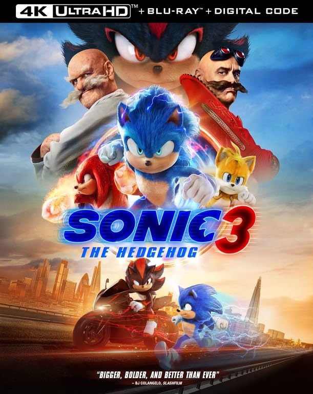 Sonic The Hedgehog 3 4K UHD 03/25 Blu-ray (Rental)
