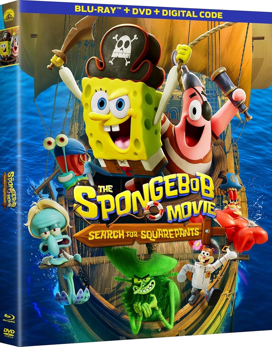 SpongeBob Movie Search for SquarePants 02/26 Blu-ray (Rental)