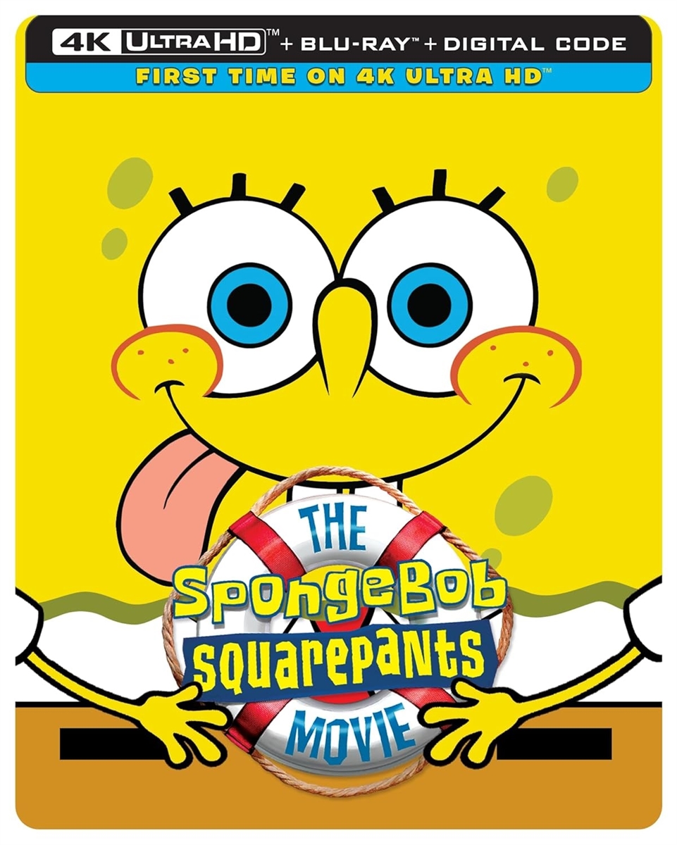 SpongeBob SquarePants Movie 4K UHD 07/24 Blu-ray (Rental)