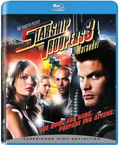 Starship Troopers 3: Marauder 07/21 Blu-ray (Rental)