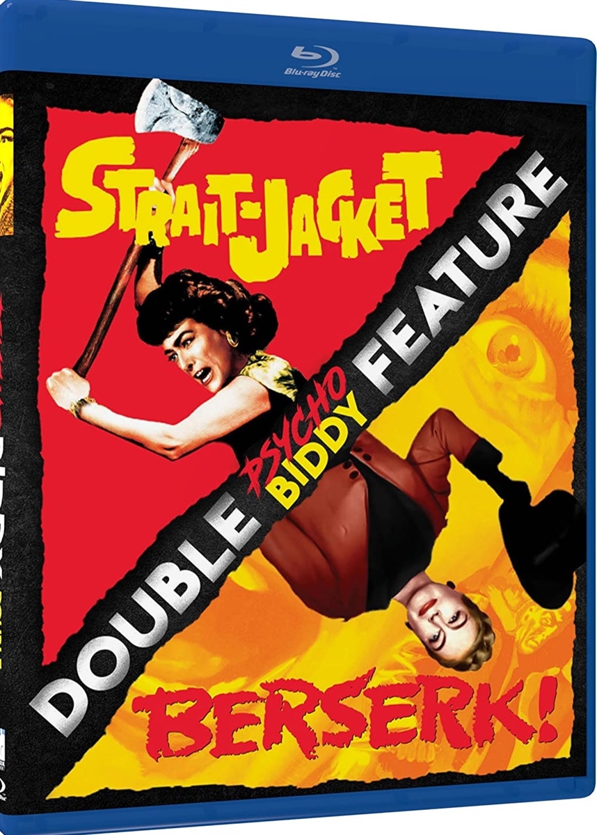 Strait-Jacket and Berserk Double Feature 09/21 Blu-ray (Rental)