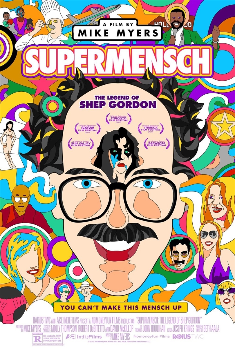 Supermensch: The Legend of Shep Gordon 08/14 Blu-ray (Rental)