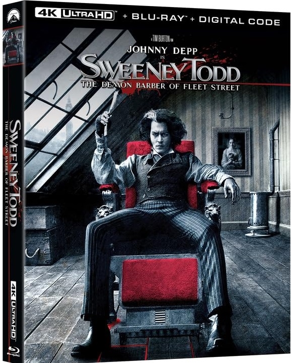 Sweeney Todd: Demon Barber Of Fleet Street 4K Blu-ray (Rental)