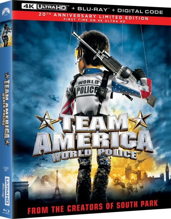 Team America: World Police 4K UHD Blu-ray (Rental)