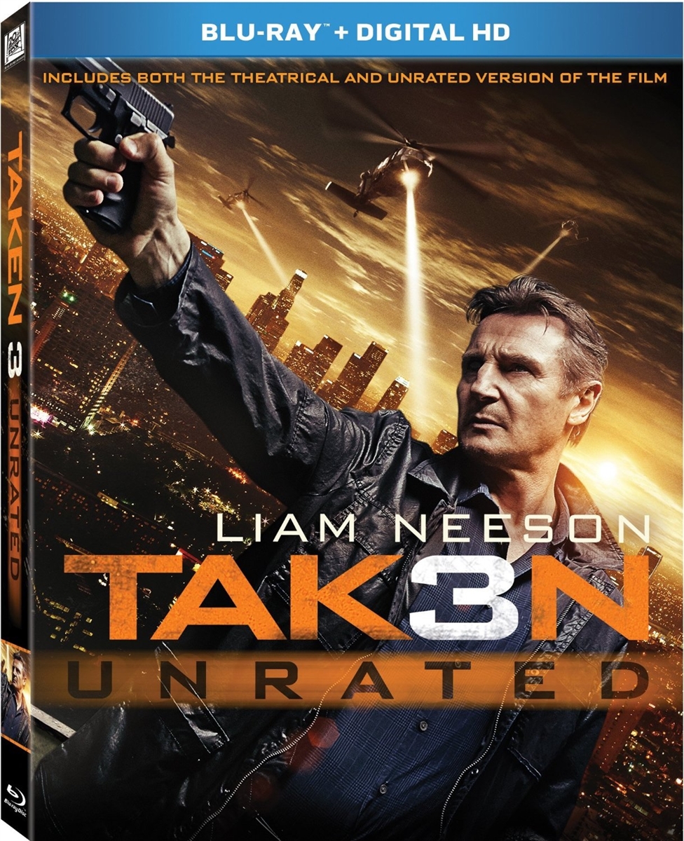 Taken 3 Blu-ray (Rental)