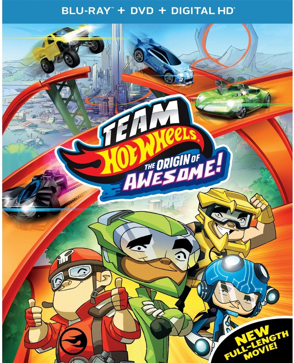 Team Hot Wheels: The Origin of Awesome Blu-ray (Rental)