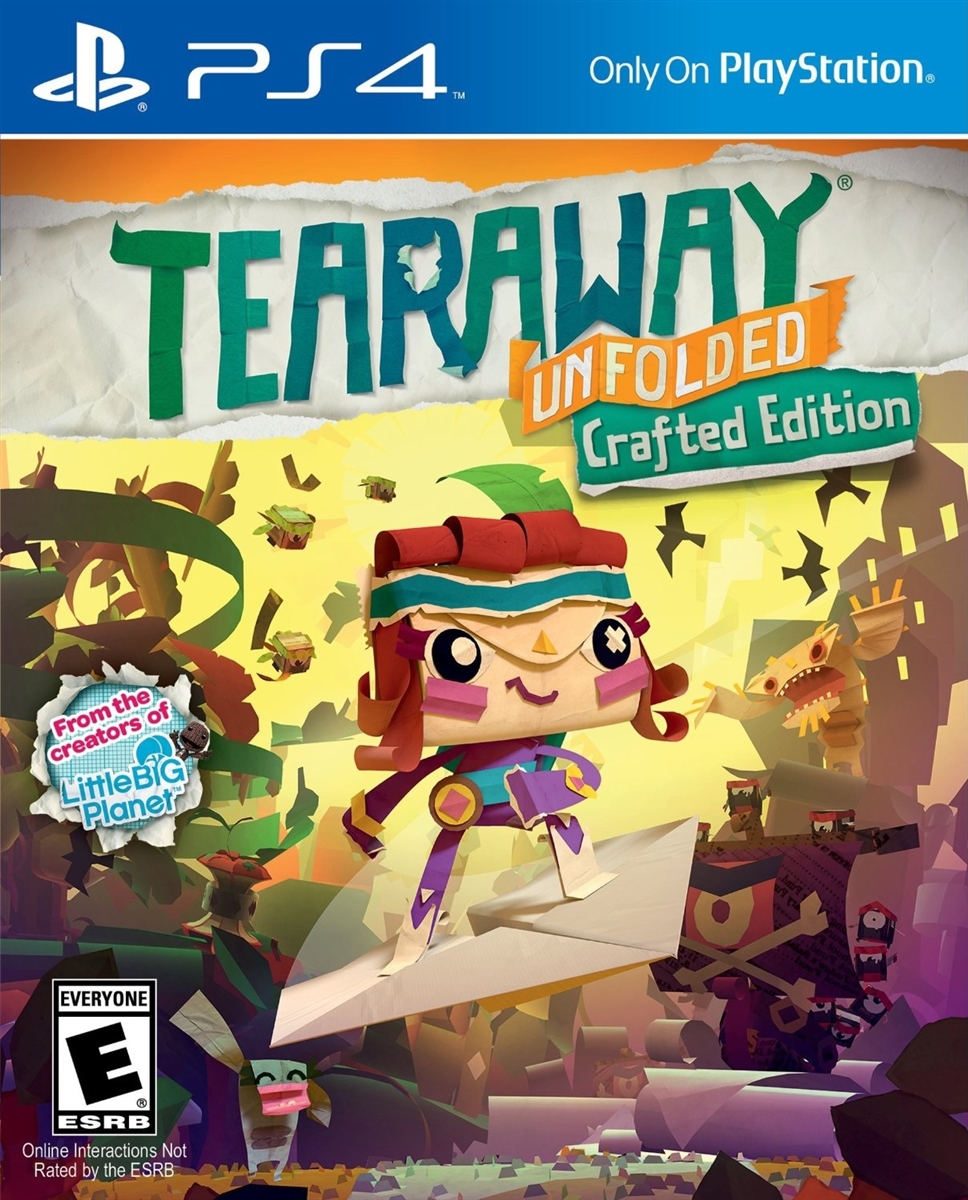 Tearaway Unfolded PS4 Blu-ray (Rental)