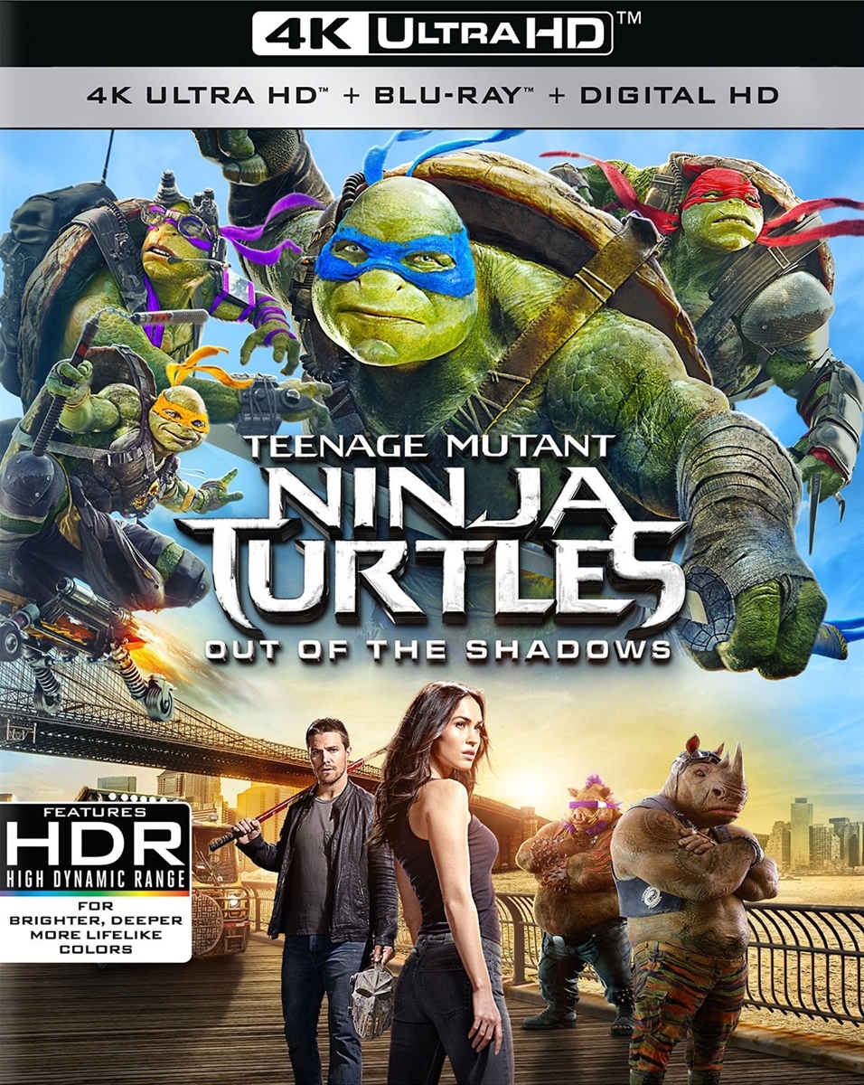 Teenage Mutant Ninja Turtles: Out of the Shadows 4K Blu-ray (Rental)