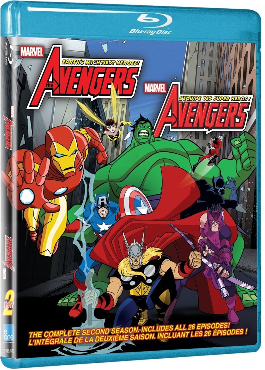 Avengers: Earth's Mightiest Heroes Season 2 Disc 1 02/15 Blu-ray (Rental)