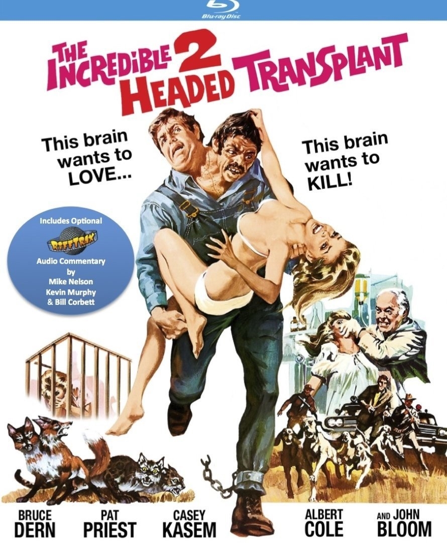 Incredible Two-Headed Transplant 06/16 Blu-ray (Rental)