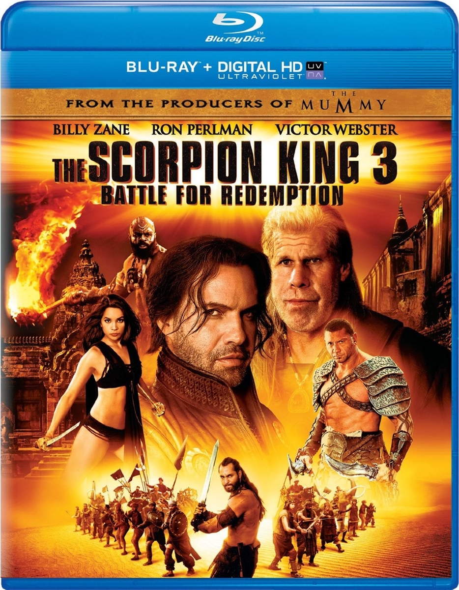 Scorpion King 3: Battle for Redemption 03/15 Blu-ray (Rental)