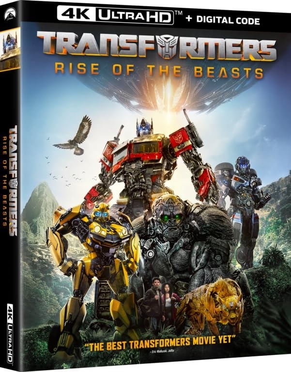 Transformers: Rise of the Beasts 4K UHD 08/23 Blu-ray (Rental)
