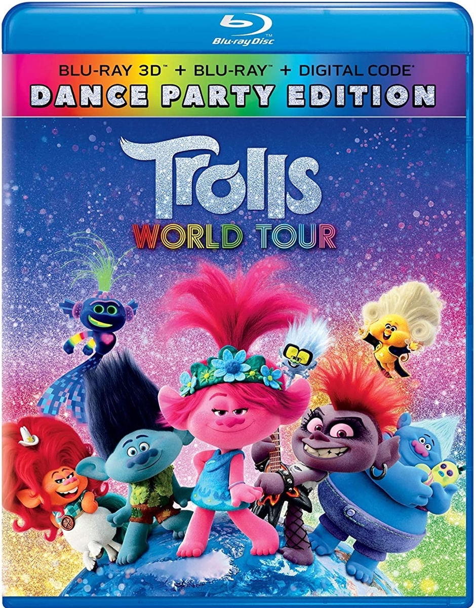 Trolls World Tour 3D 06/20 Blu-ray (Rental)