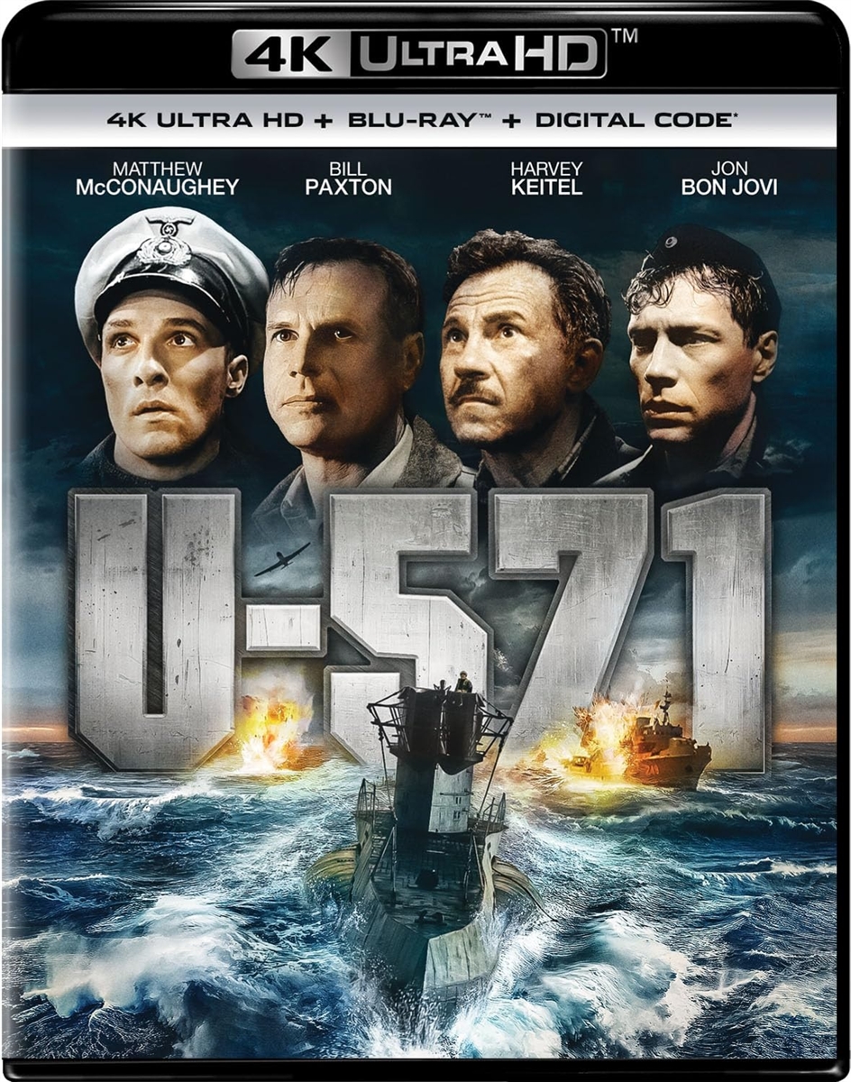 U-571 4K 10/25 Blu-ray (Rental)